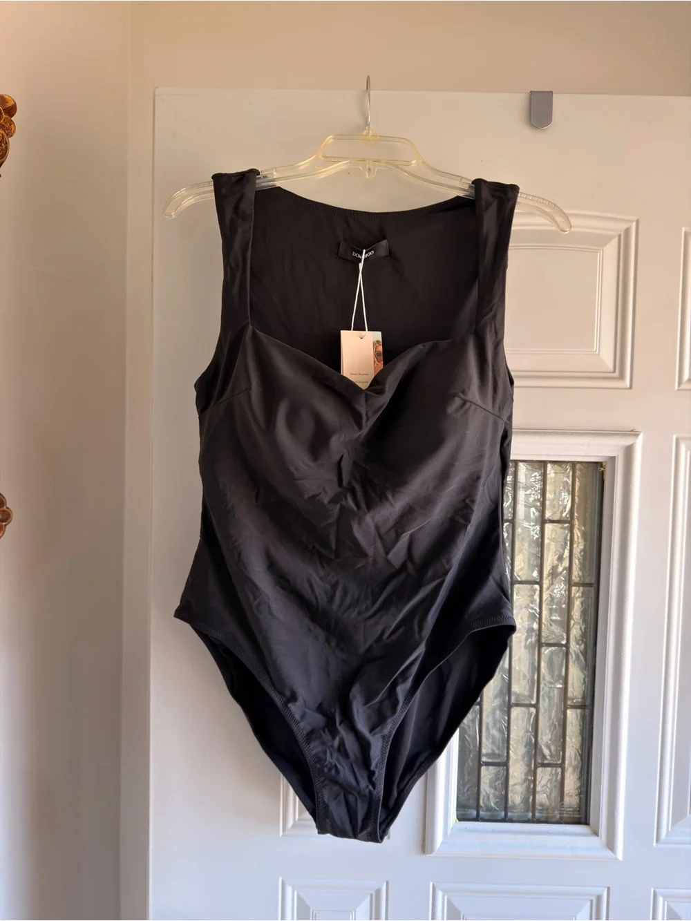 Dokootoo Black bodysuit Size XL.